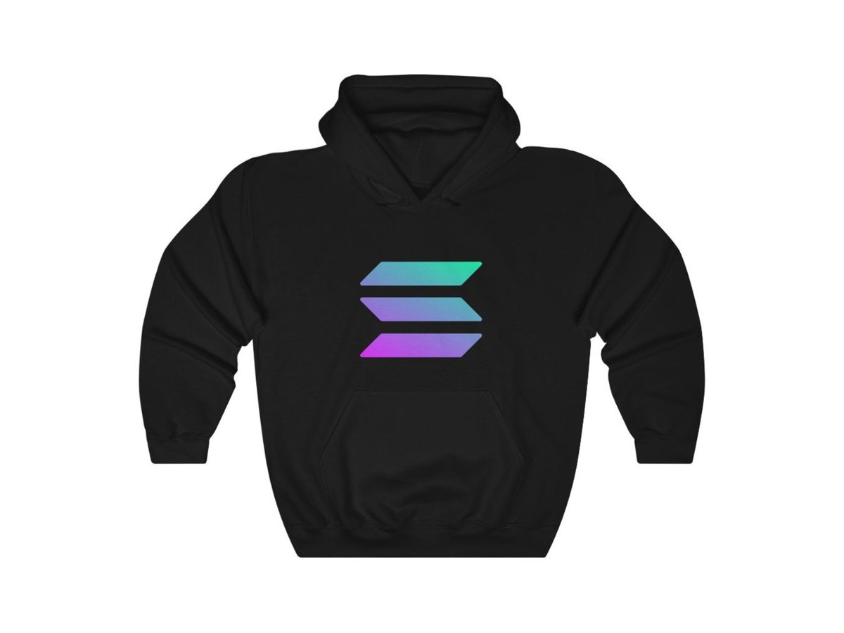 SOL Solana Crypto Hoodie